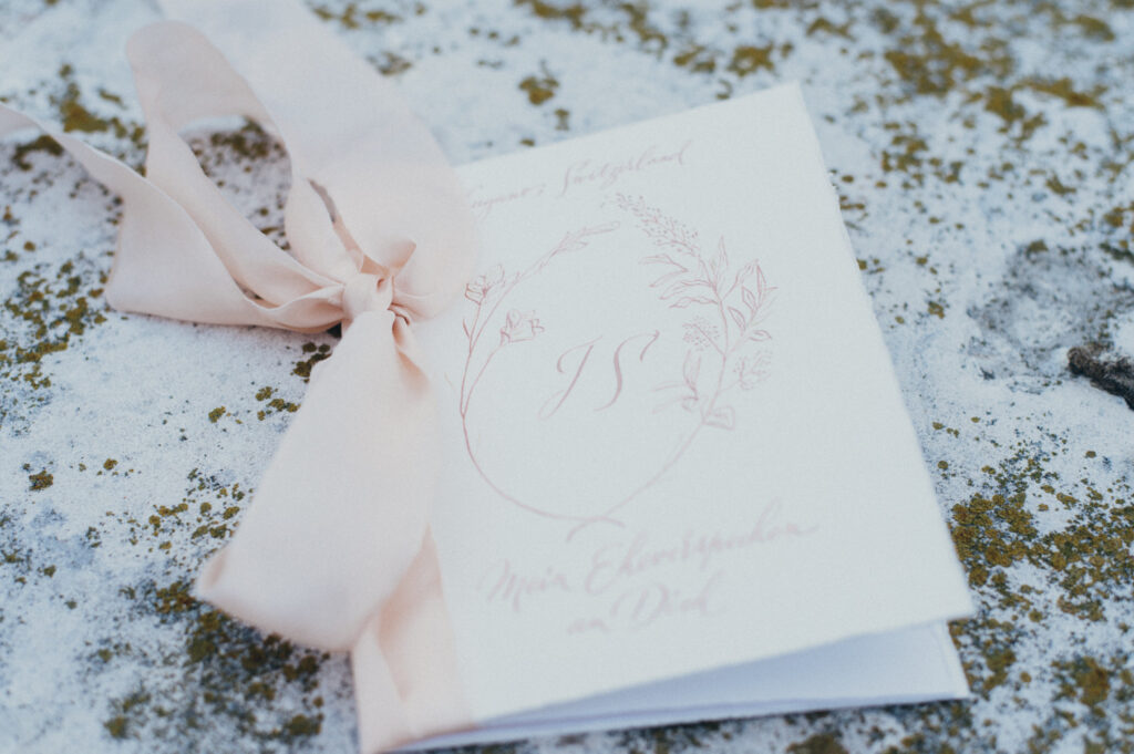 wedding Calligraphy in Italy