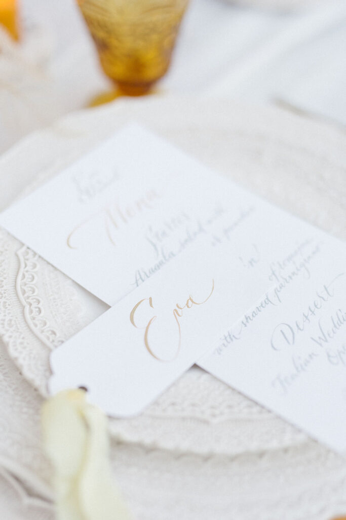 wedding invitations calligraphy