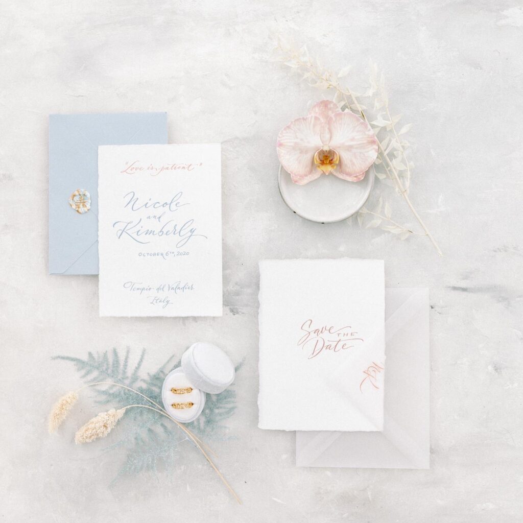 Sophisticated wedding in Italy