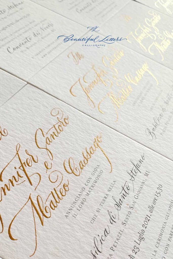 invitations calligraphy