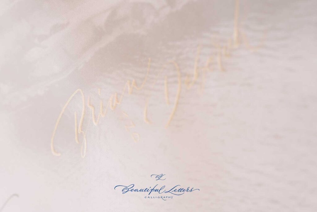 Weddingsuite calligraphy très chic in Italy Villa Grumello