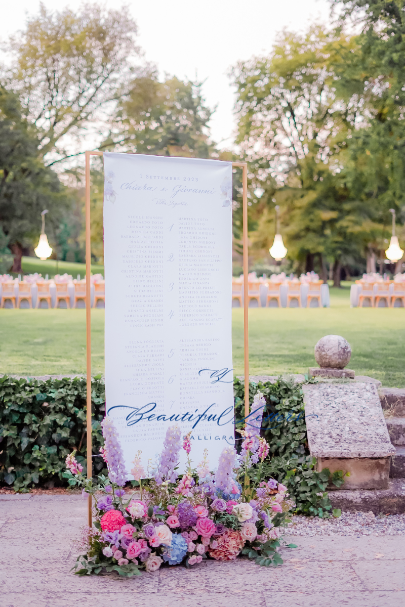 tableau de mariage